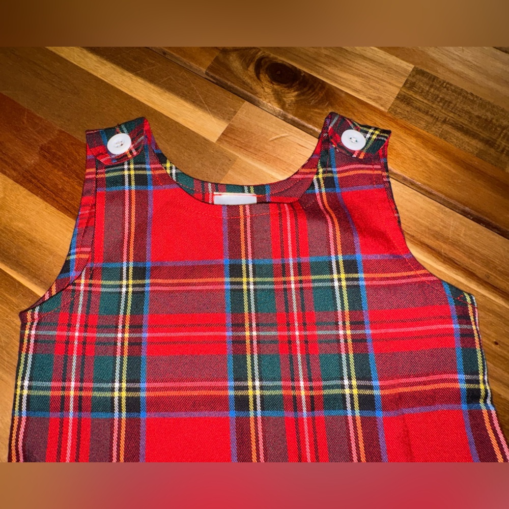 Boys JonJon Pant Romper • Size 12–18 Months